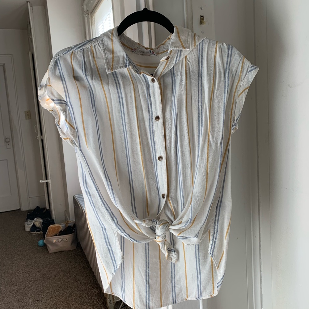 Button down t shirt